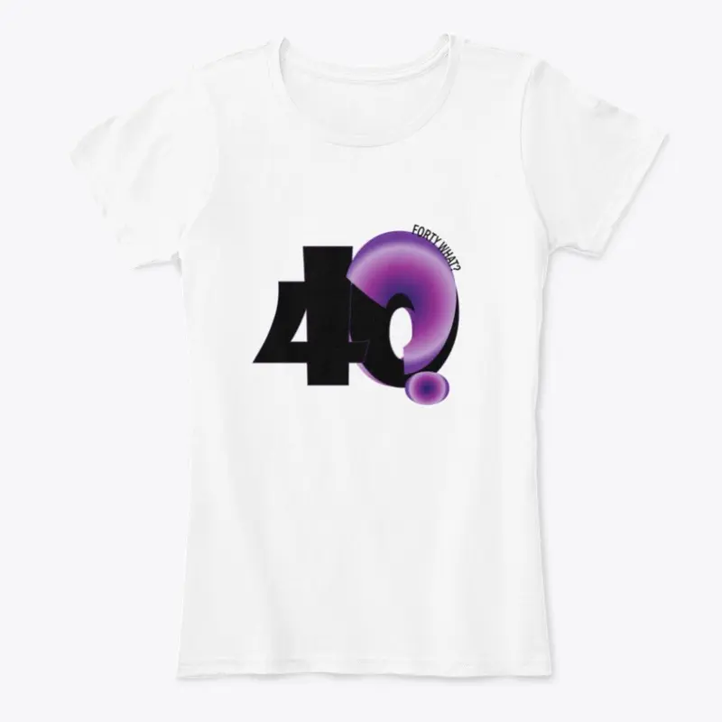 40What? Gradient Logo