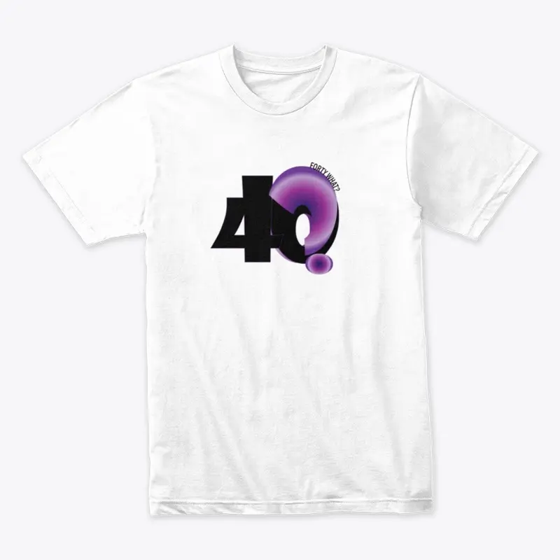 40What? Gradient Logo