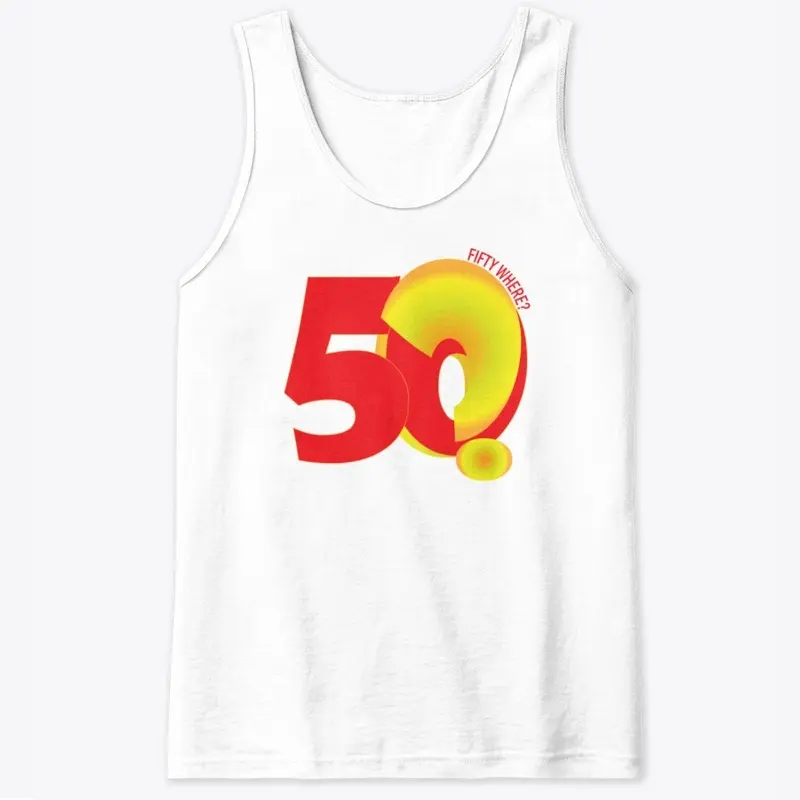 50 Where? Gradient Logo